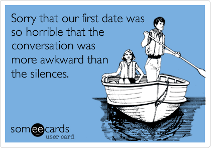 our first date